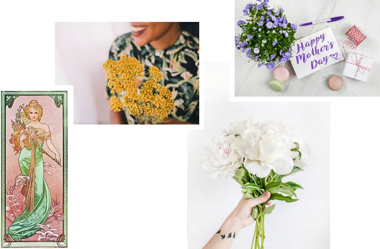 Des fleurs pour célébrer nos mamans