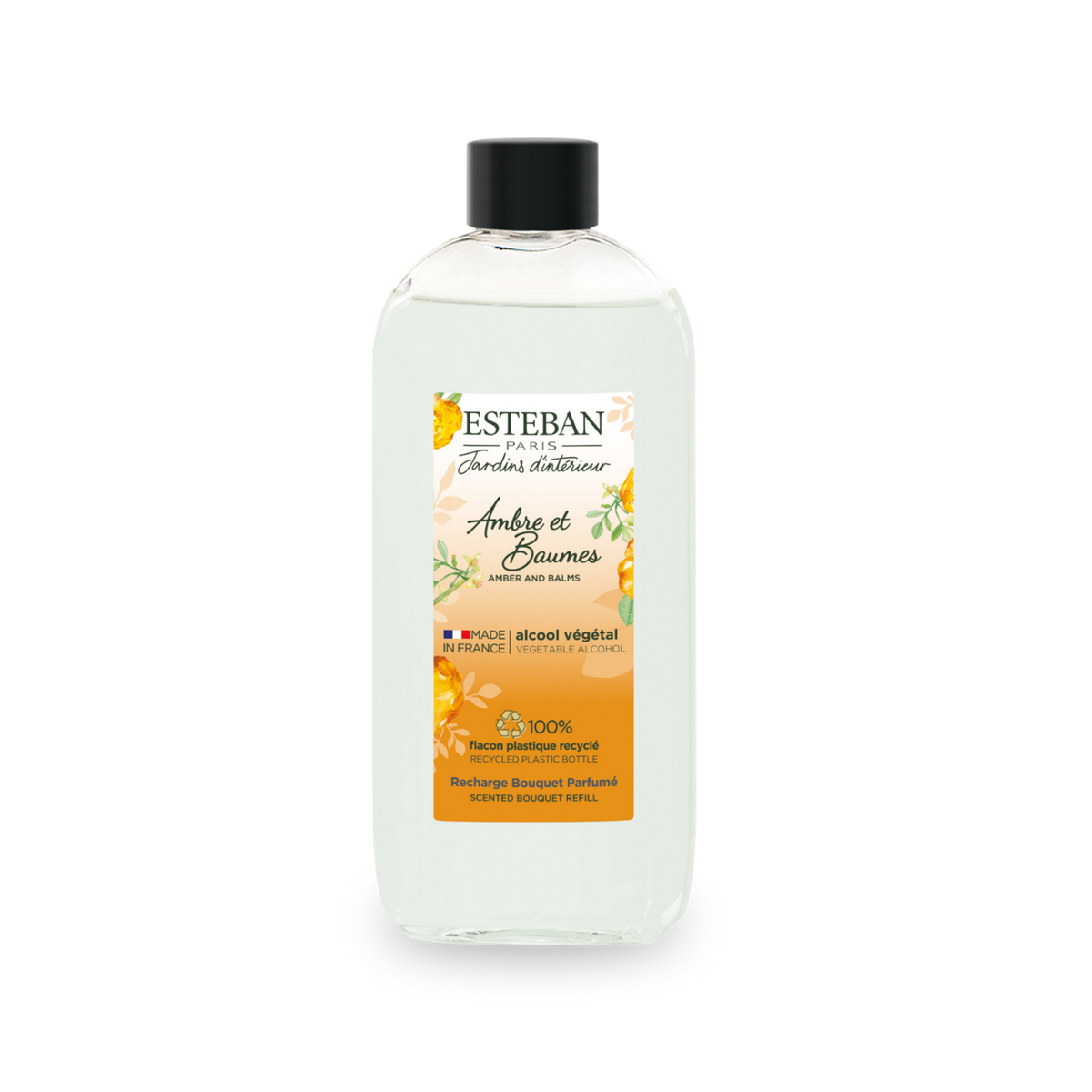 Recharge pour bouquet parfumé - Ambre & baumes - 200ml