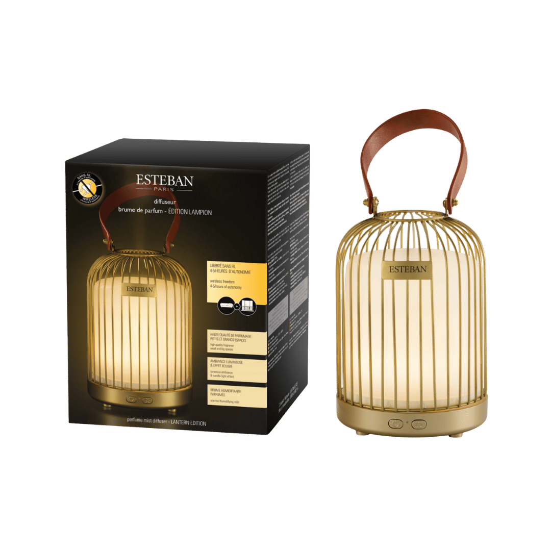 Diffuseur brume de parfum - édition Lampion - or