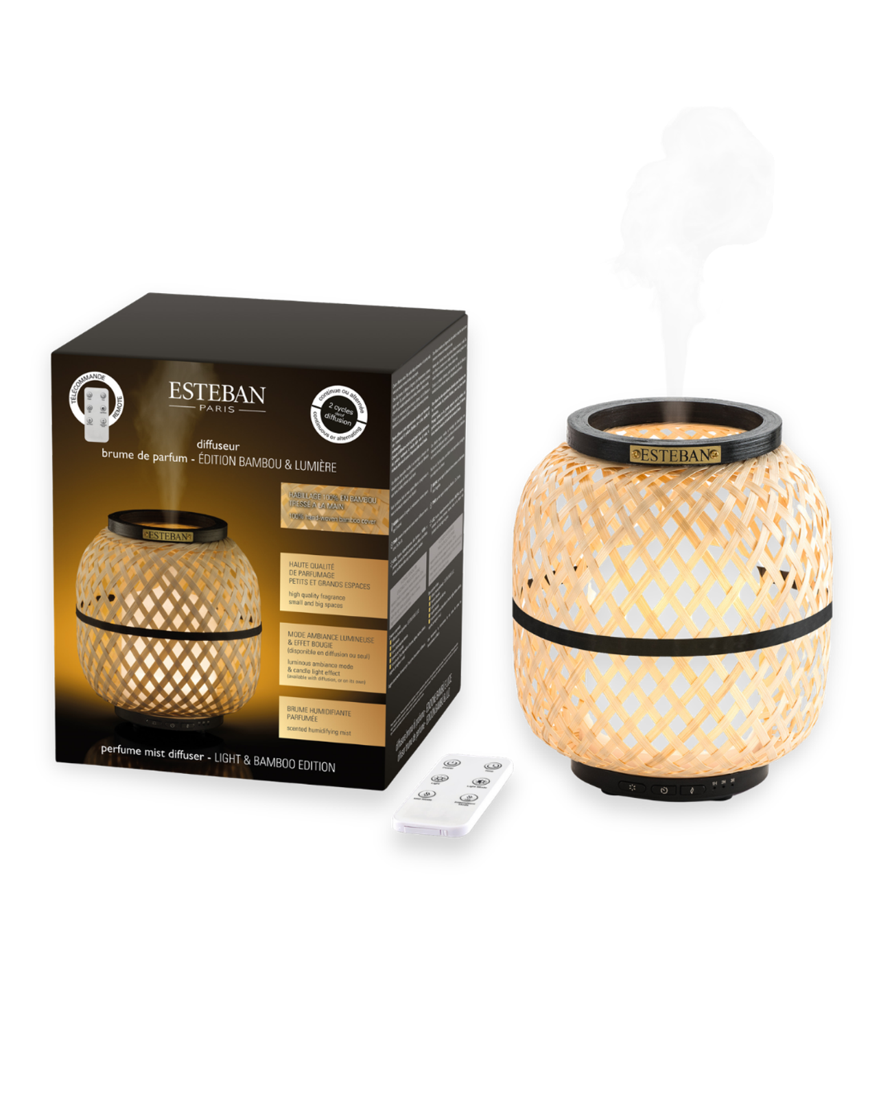Diffuseur brume de parfum - édition Bambou & lumière