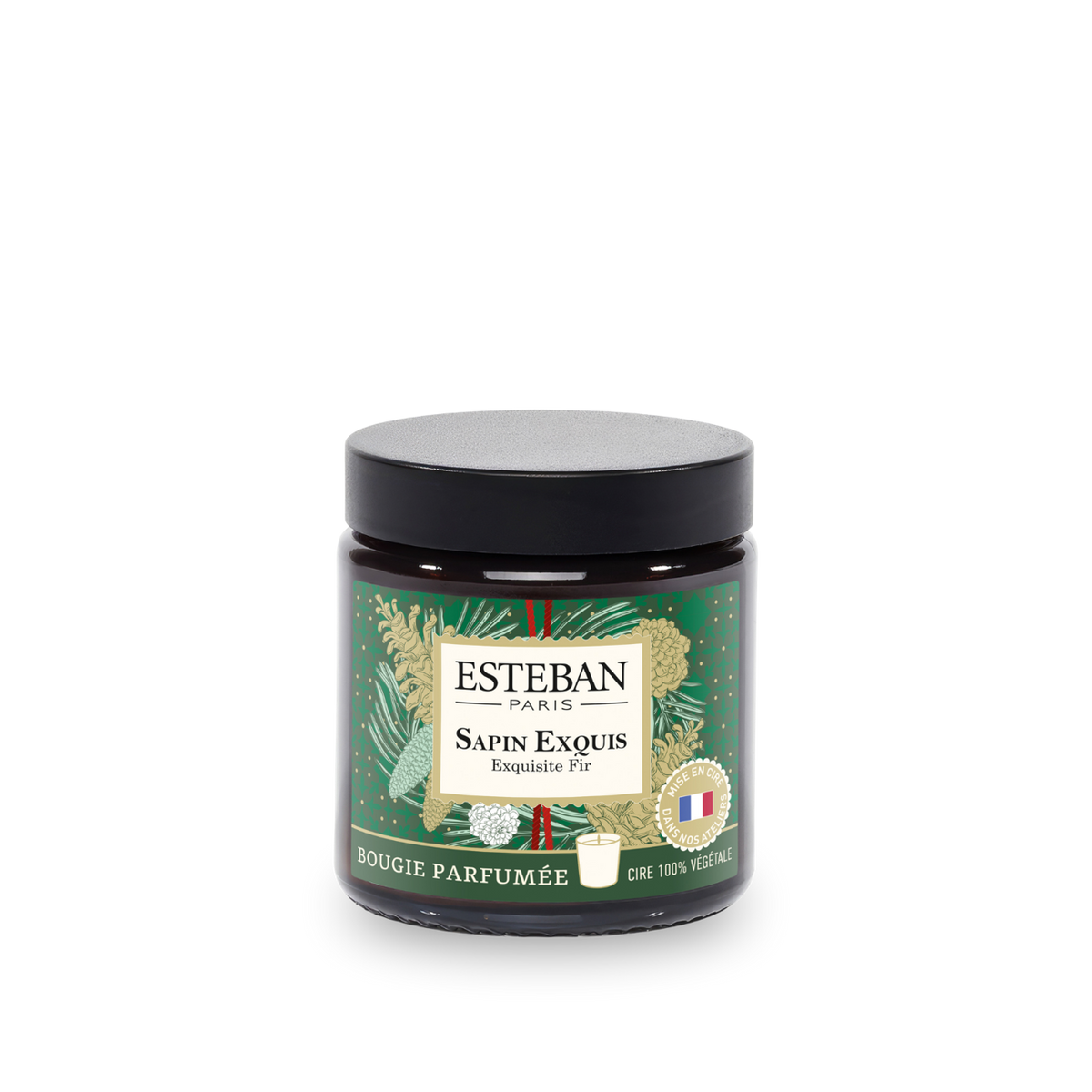 Bougie parfumée pommadier - Sapin Exquis - édition limitée Noël - 90g