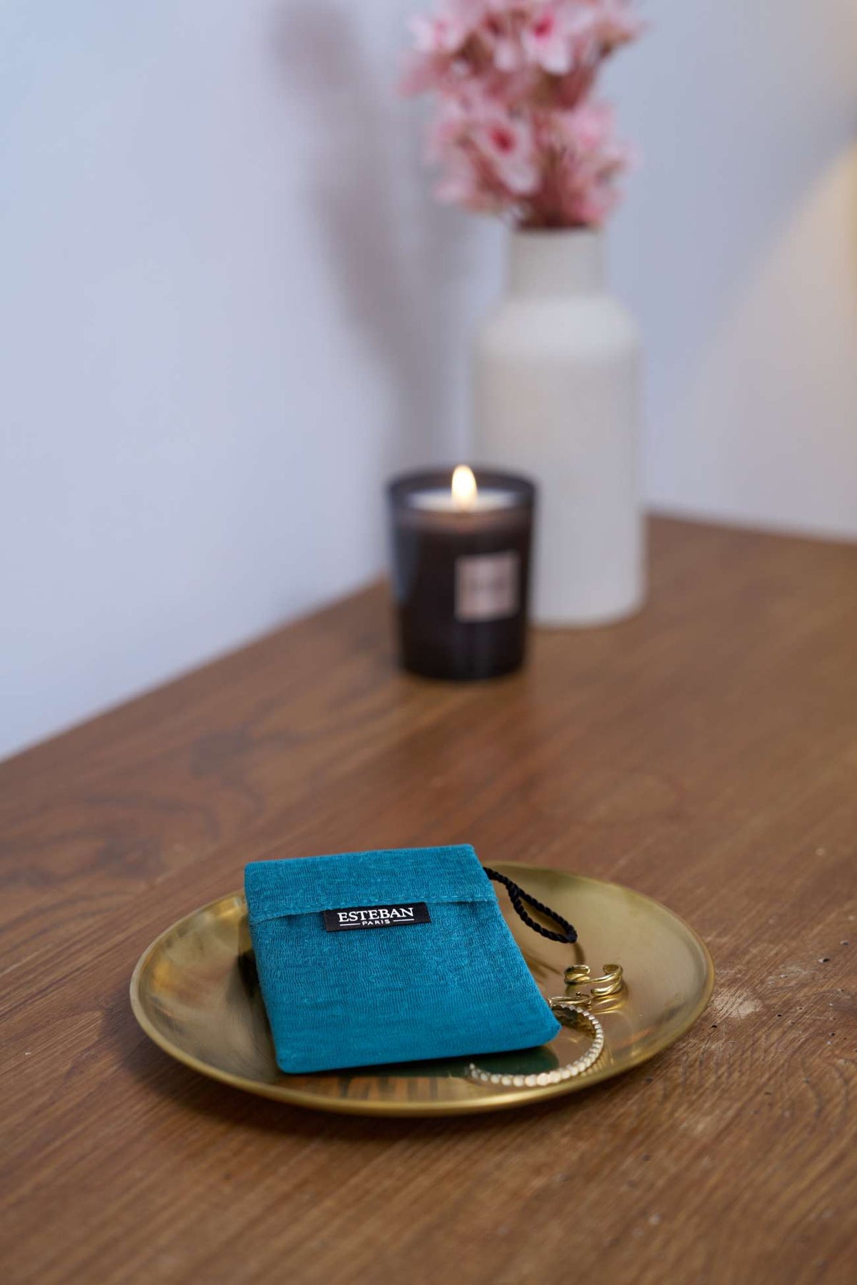 Pochette à parfum - Teck & Tonka - coloris Bleu
