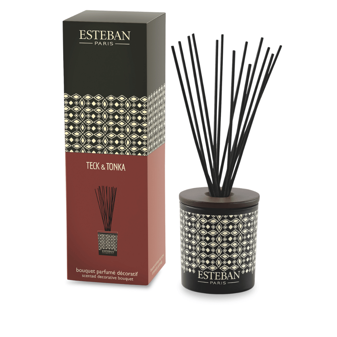 Decorative Scented bouquet - Teck & Tonka - refillable - 100ml