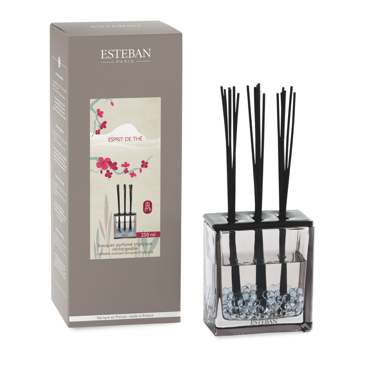 Triptych Scented bouquet - Esprit de Thé - refillable - 250ml