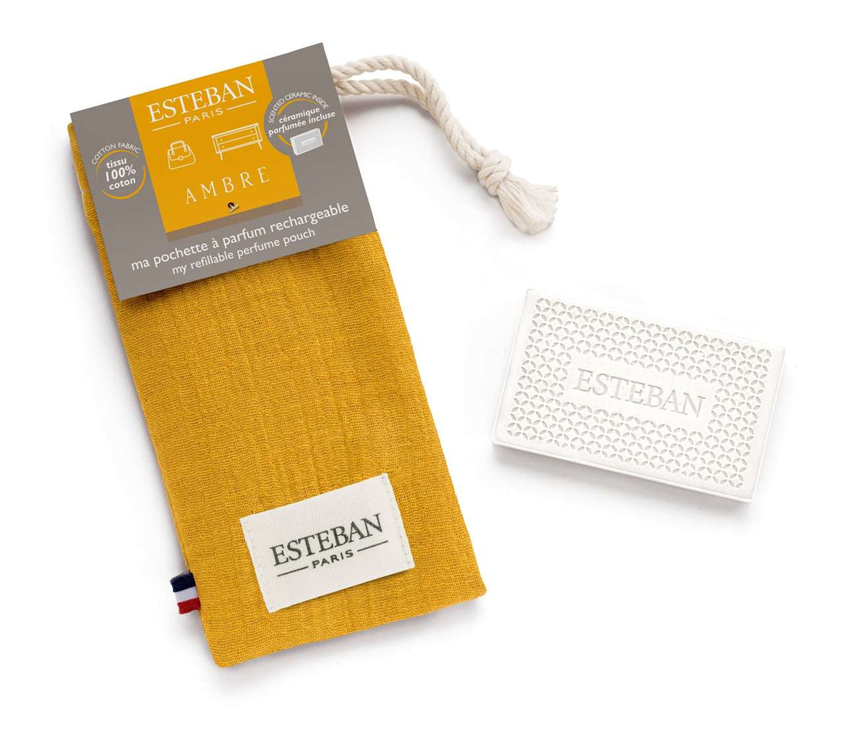 Perfume pouch - Ambre - coloris Safran