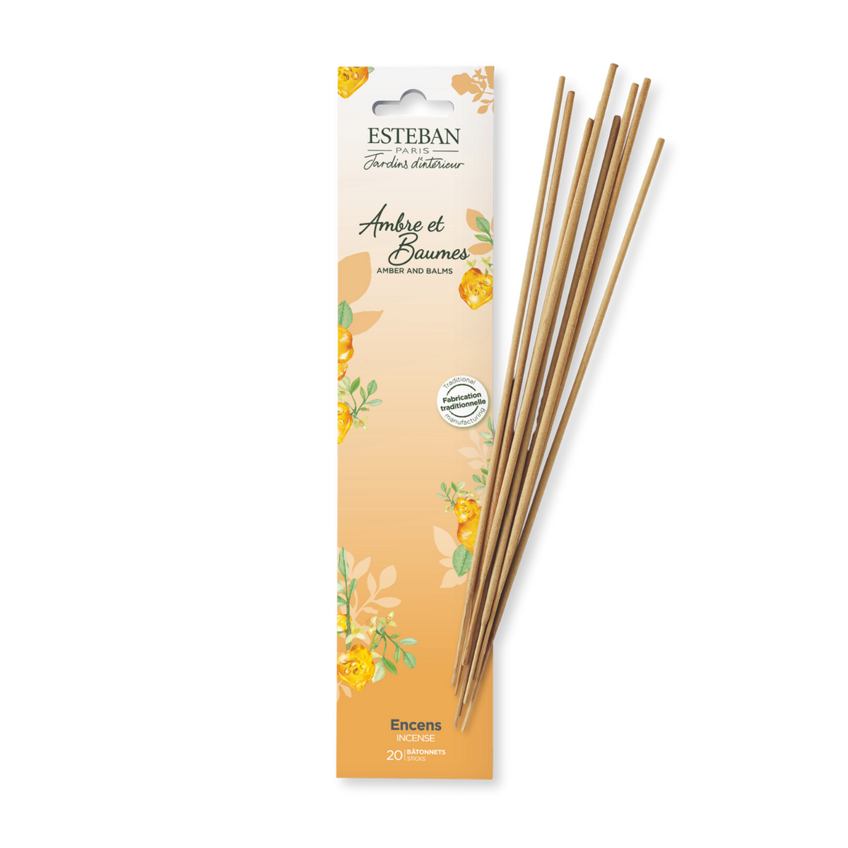 Indian incense - Amber & balms