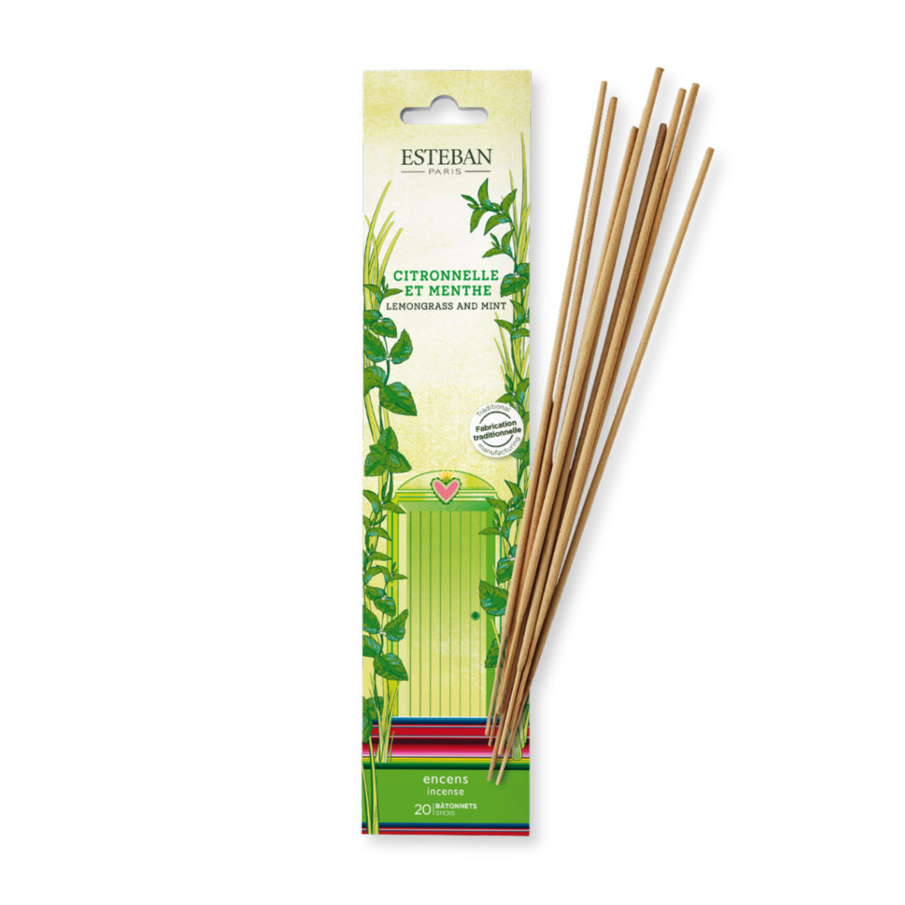 Indian Incense - Lemongrass & Mint