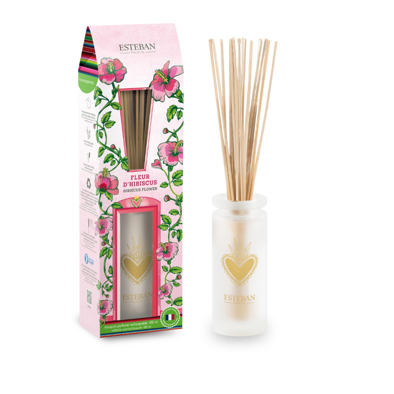 Scented Bouquet - Hibiscus Flower - Refillable - 100ml