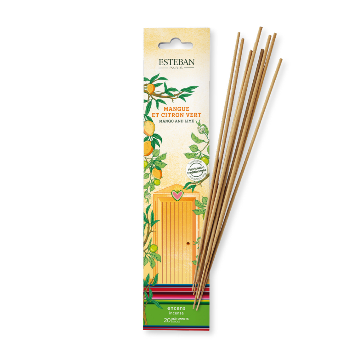 Indian incense - Mango and lime