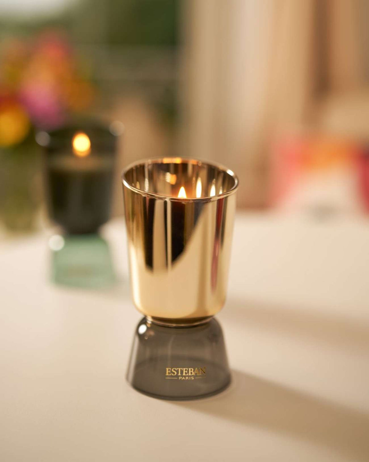 Bougie parfumée - Néroli - Iconic Color - rechargeable - 200g