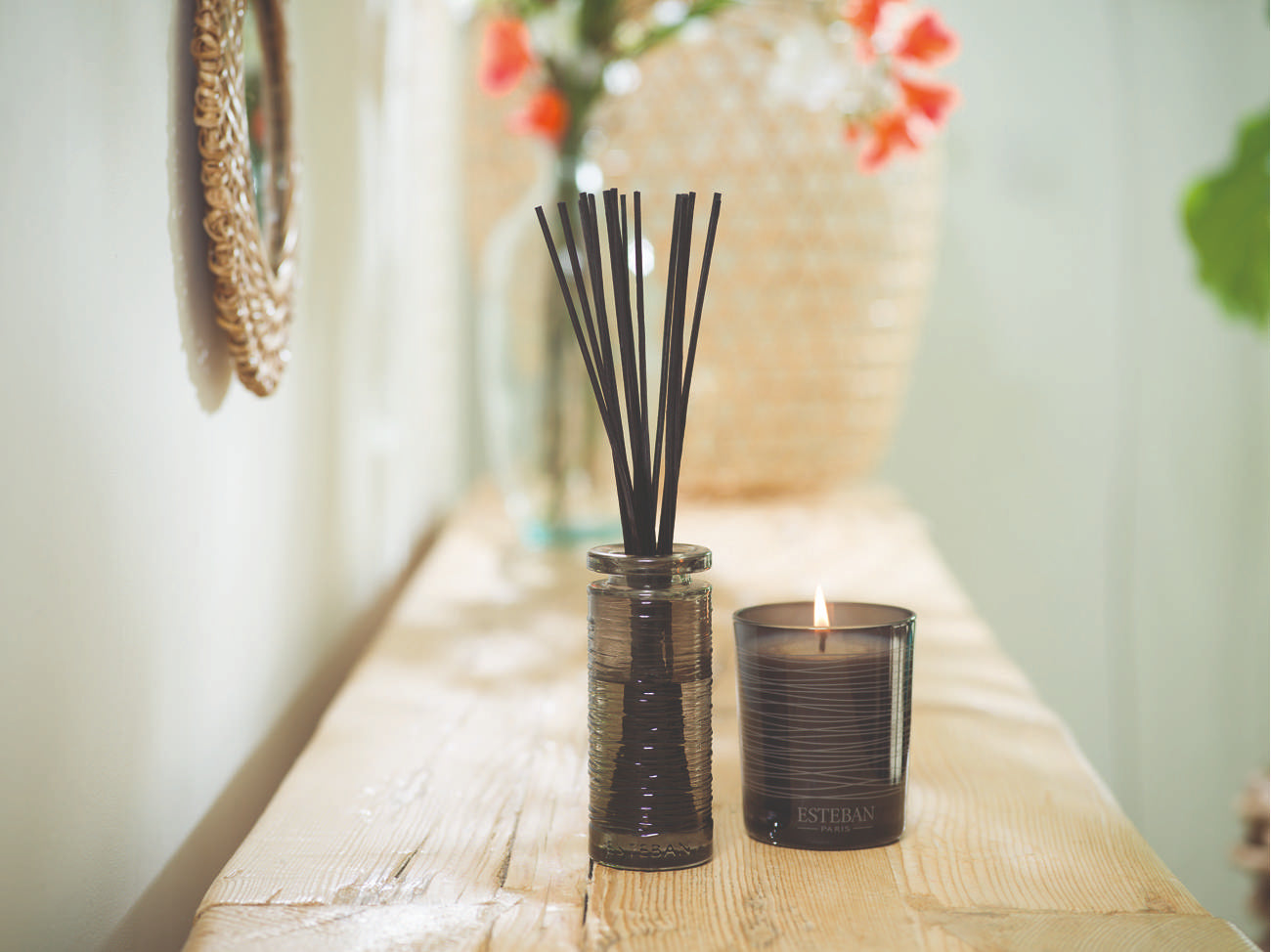 Initial scented candle - Néroli au naturel - refillable - 180g