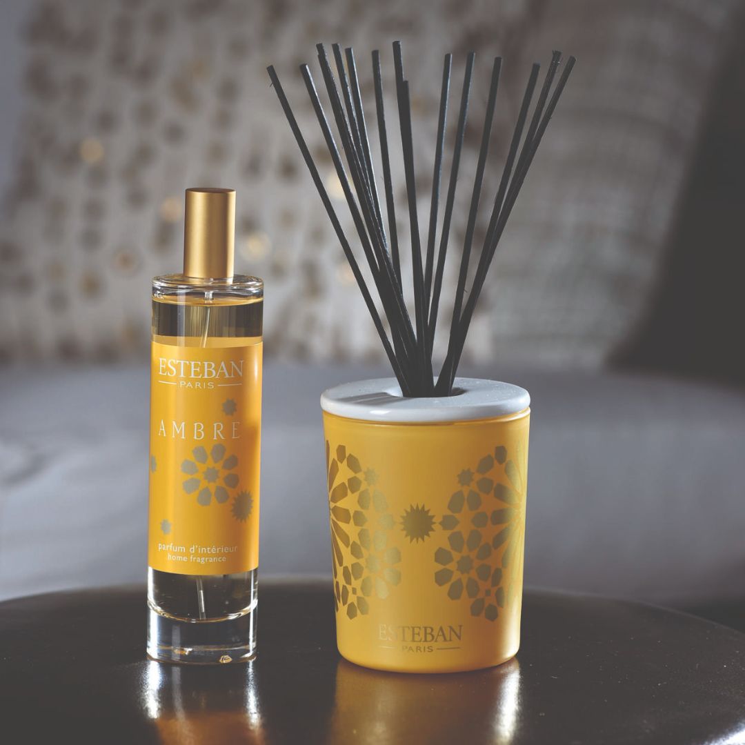 Decorative Scented bouquet - Ambre - refillable - 100ml