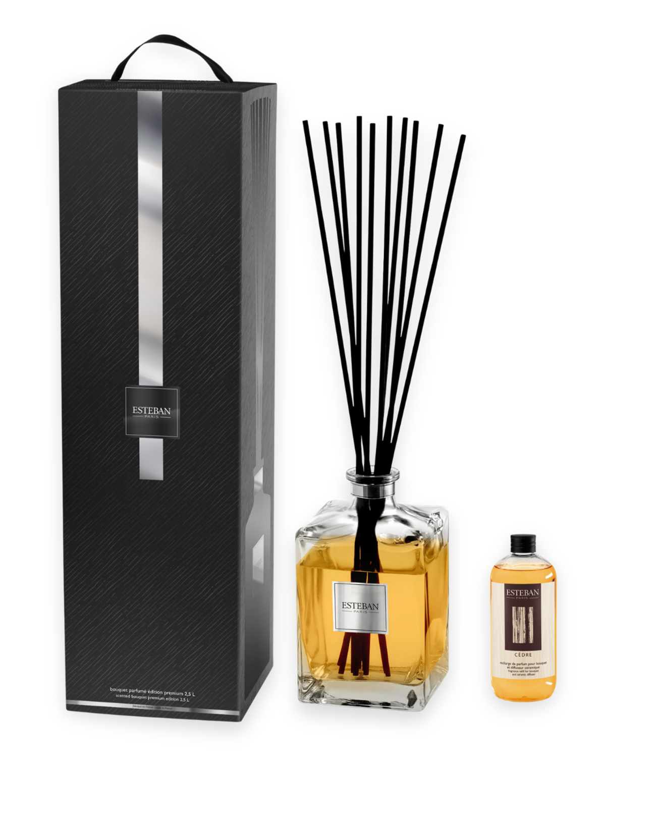 Scented bouquet - Cèdre - Premium Edition - refillable - 2.5L