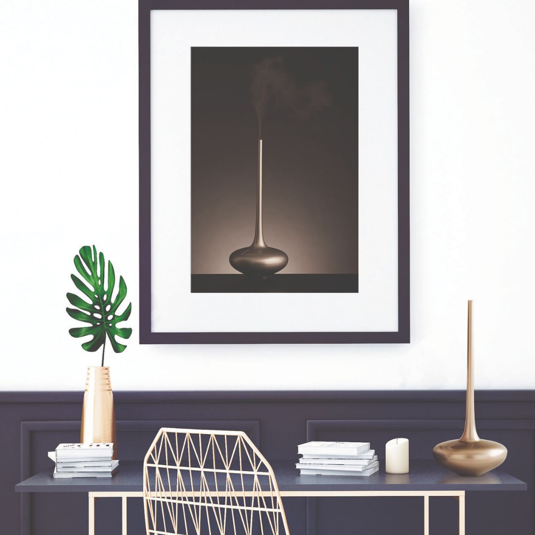 Fragrance mist diffuser - Art Edition - platinium
