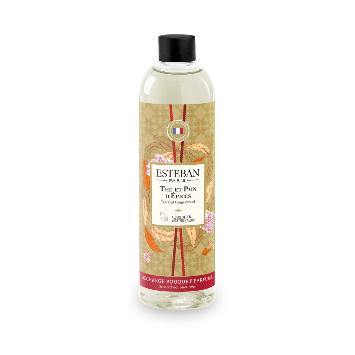 Recharge pour bouquet parfumé - Thé & Pain d'épices - édition limitée Noël - 250mL