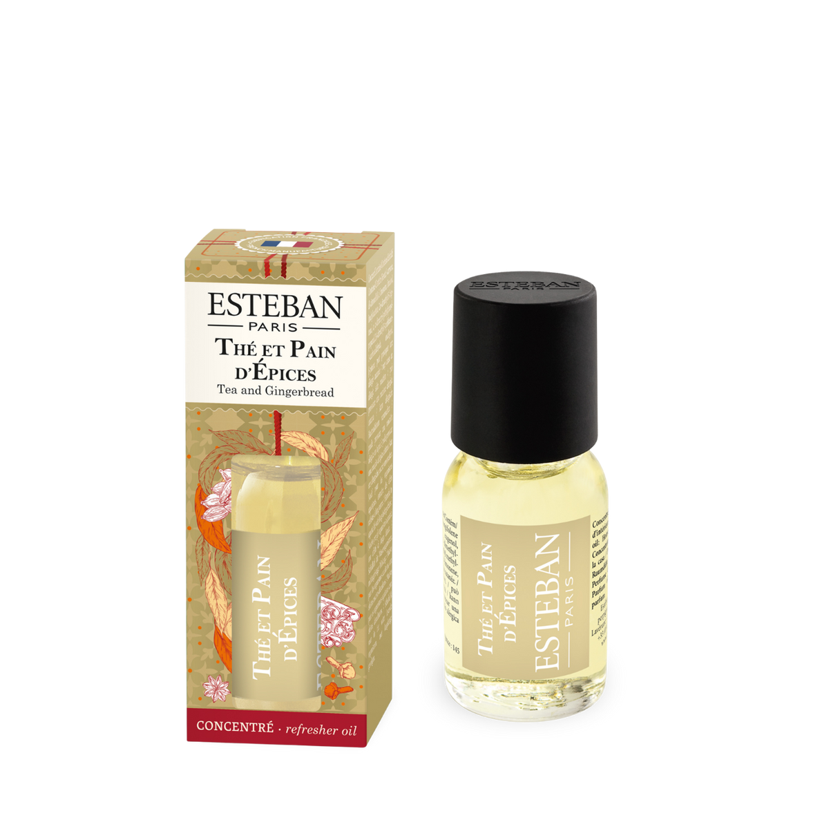 Concentré de parfum - Thé & Pain d'épices - édition limitée Noël - 14mL