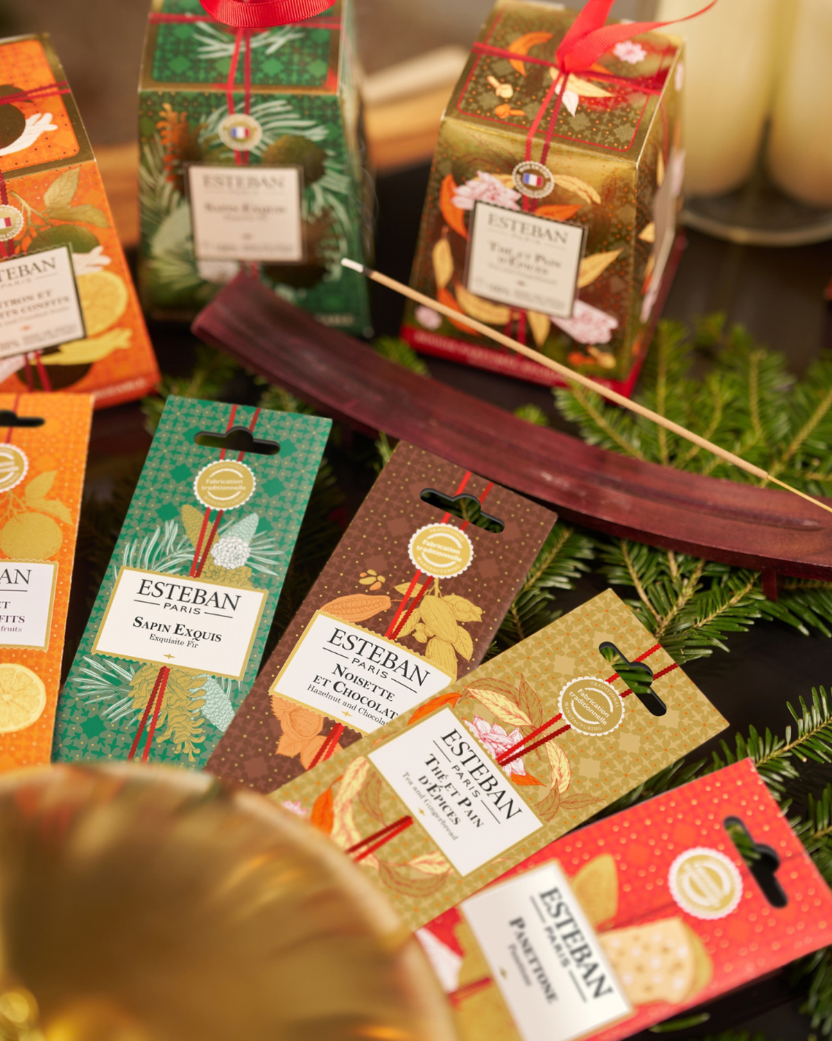 Indian Incense - Tea & Gingerbread - Limited Christmas Edition - 20 sticks