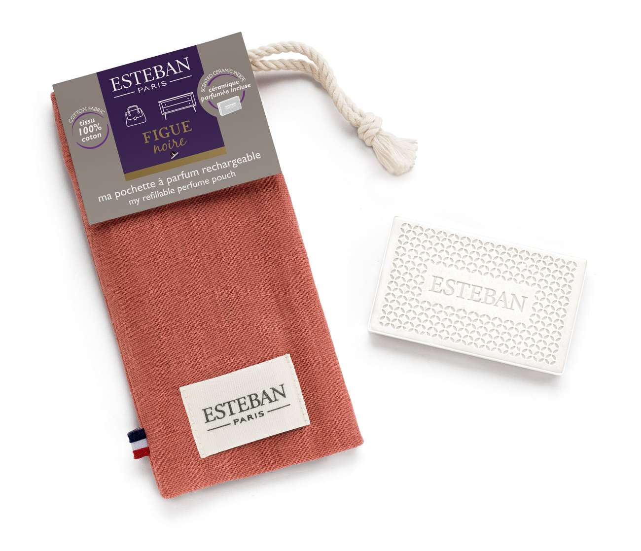 Perfume pouch - Figue Noire - coloris Bleu