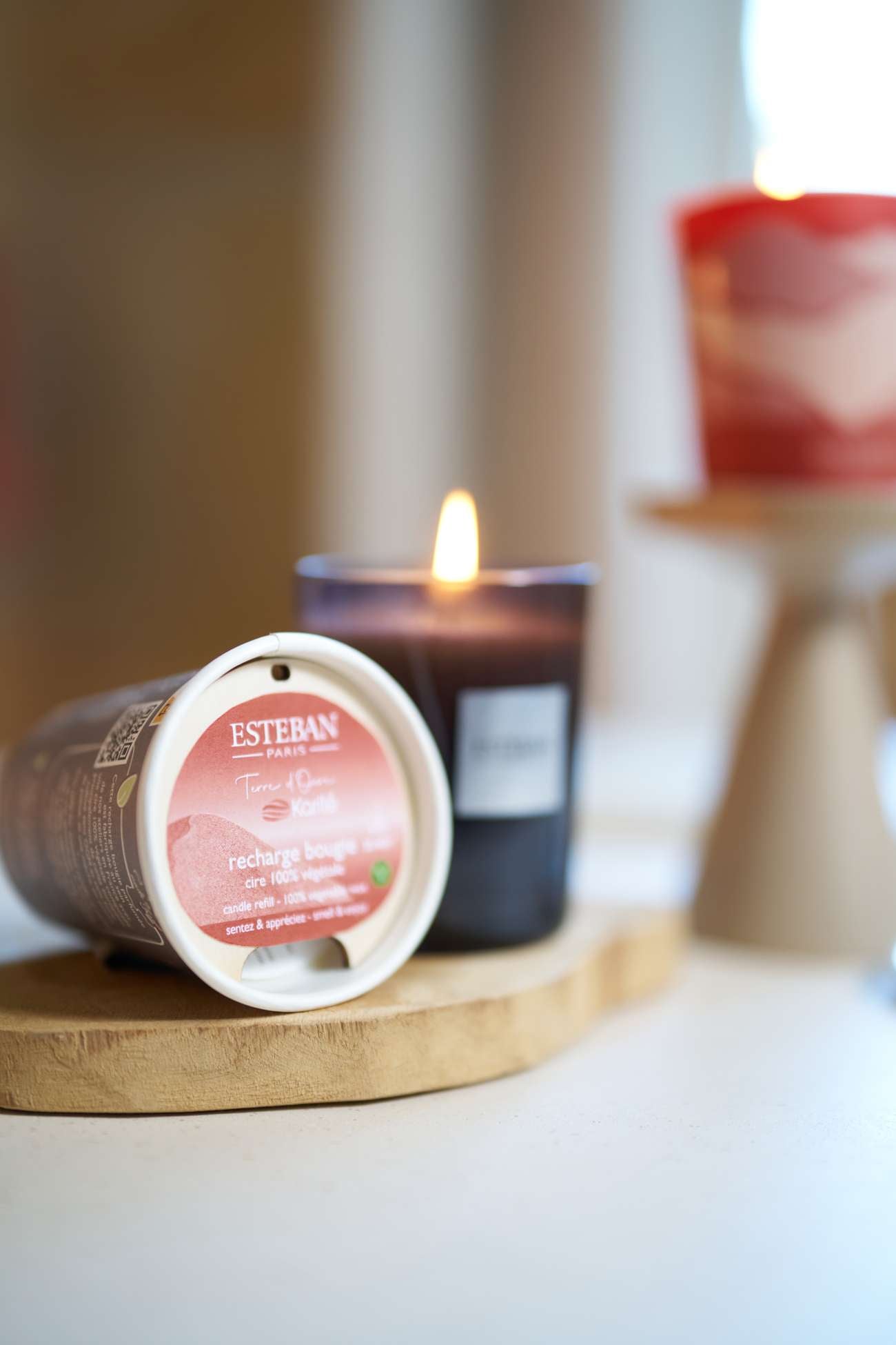 Refill for scented candle - Terre d'Ocre Karité - 180g
