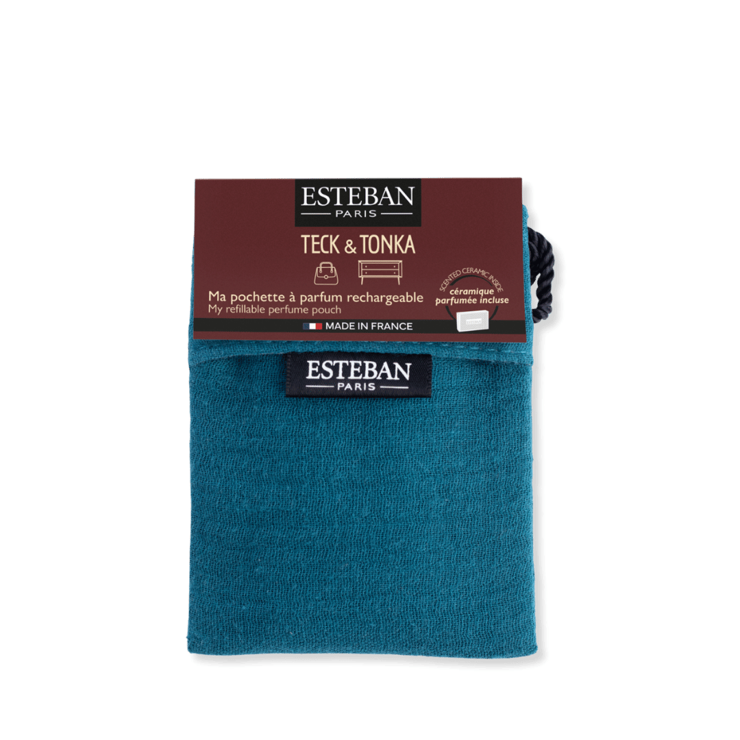 Pochette à parfum - Teck & Tonka - coloris Terracotta