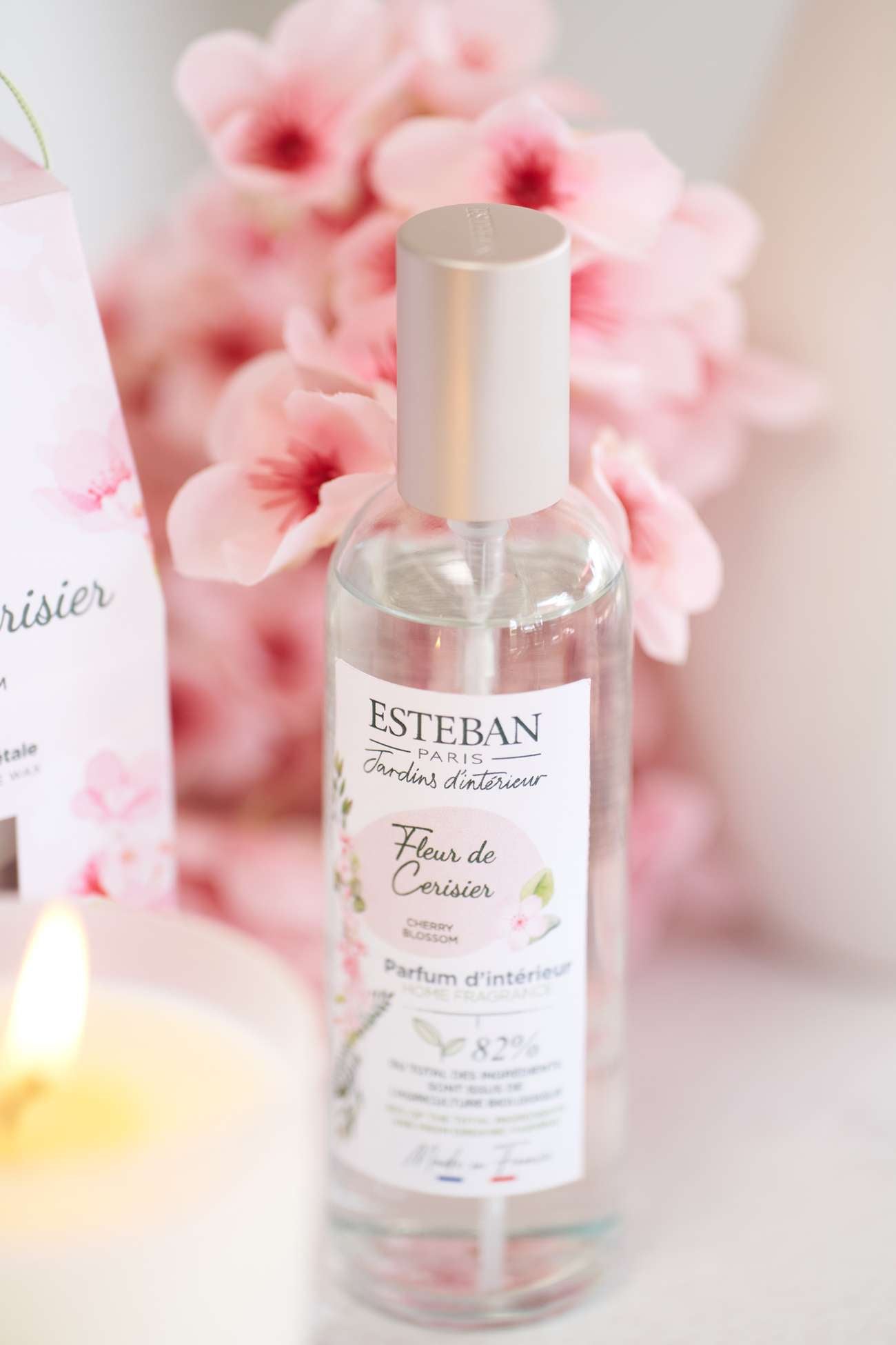 Room Spray - Cherry Blossom - 100mL | Estéban Paris Parfum