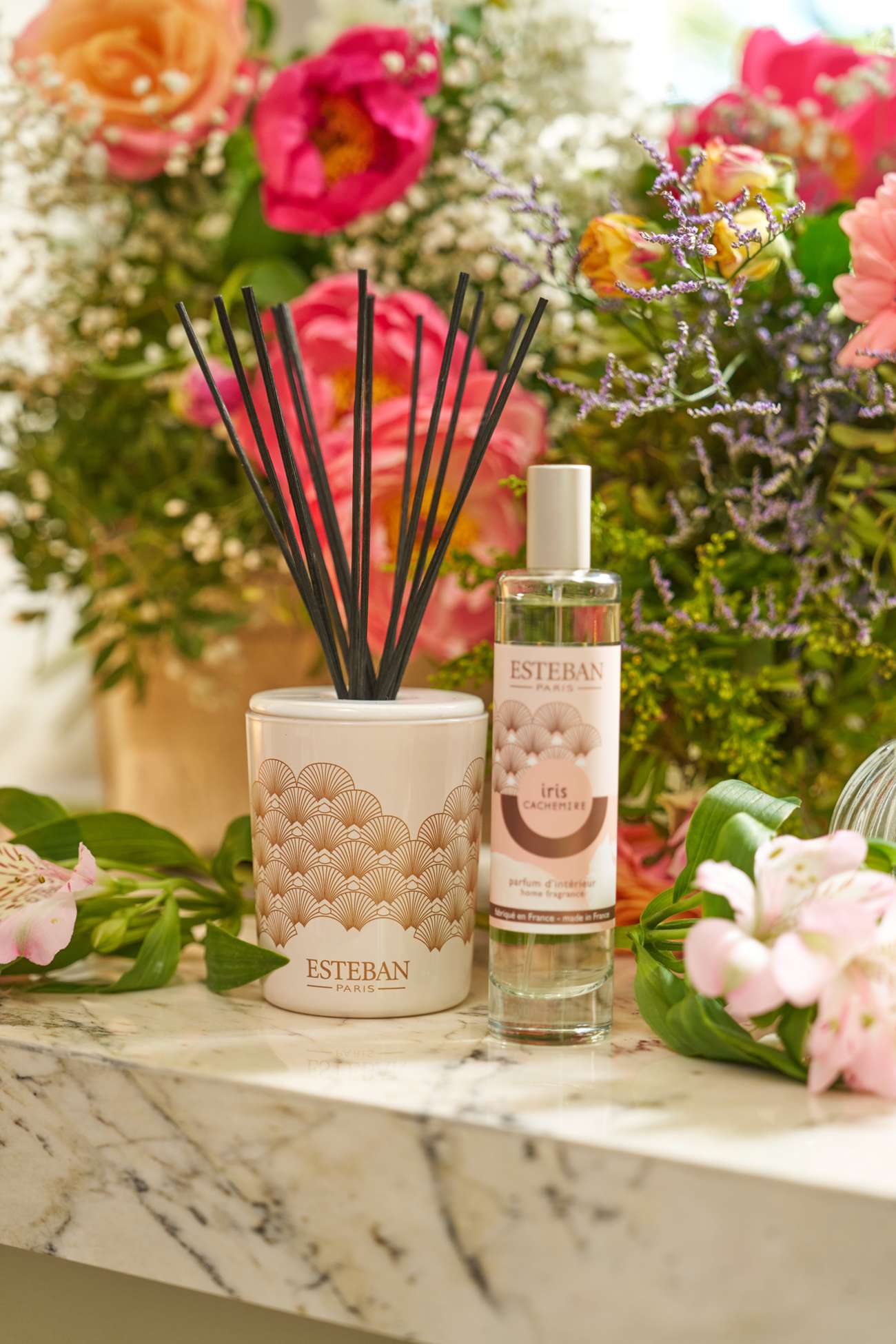 Vaporisateur d'ambiance - Iris Cachemire - 75mL | Estéban Paris Parfum