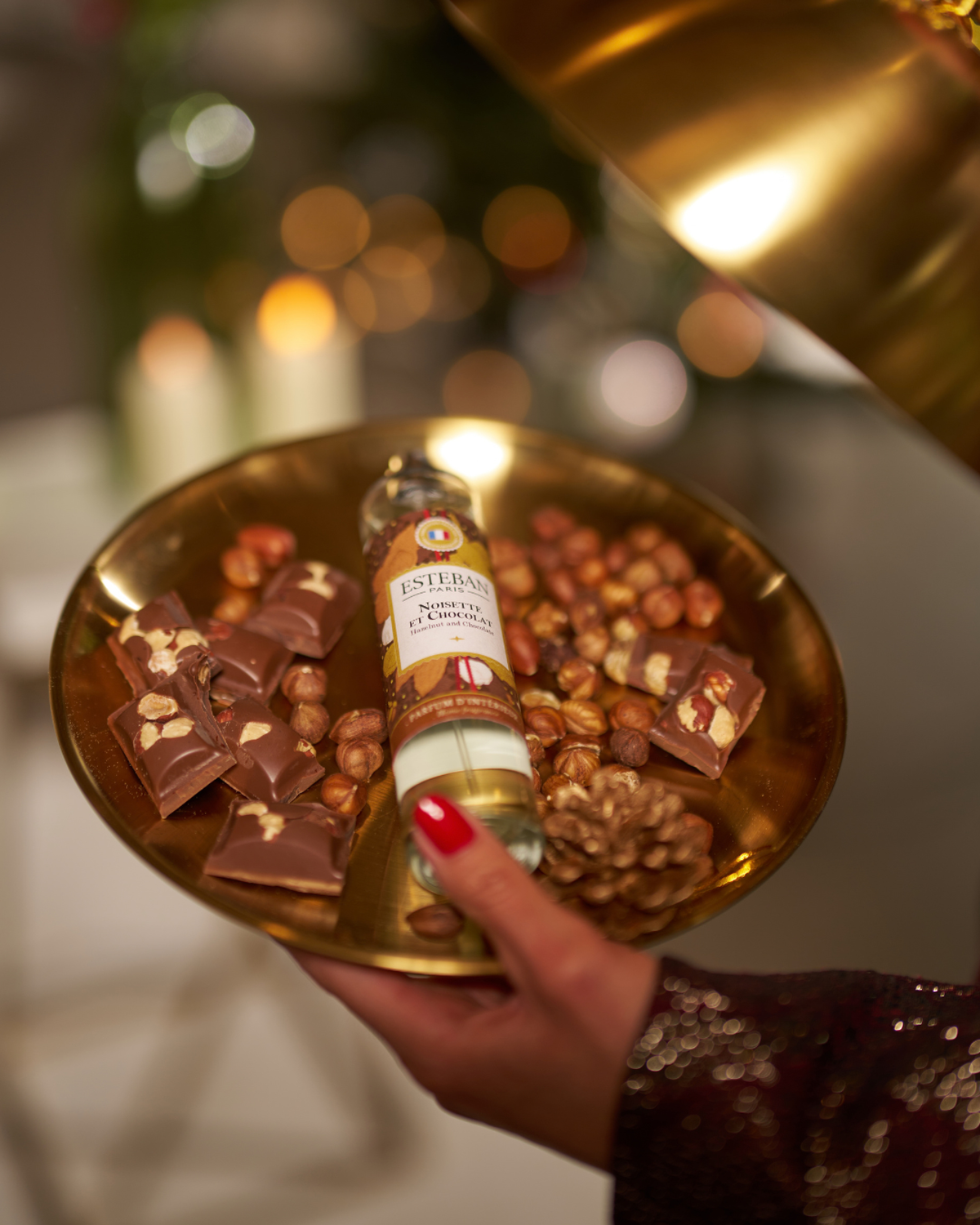 Vaporisateur d'ambiance - Noisette & Chocolat - édition limitée Noël - 75mL