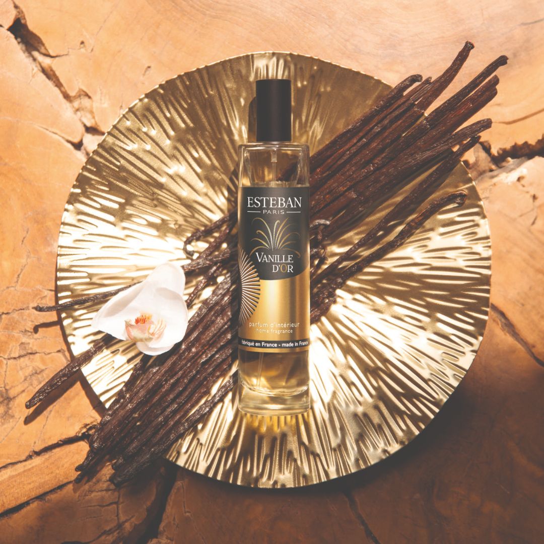 Vaporisateur d'ambiance - Vanille d'Or - 75mL | Estéban Paris Parfum